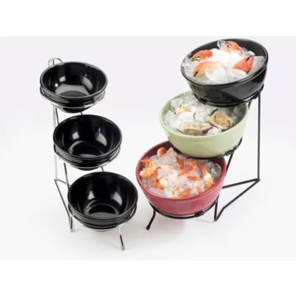Cal-Mil 3 Tier Round Bowl Display For 8